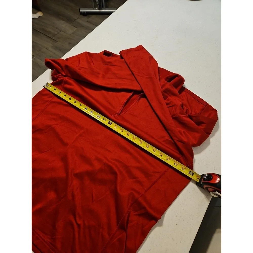 The North Face Sweater Mens XLarge 1/4 Zip Fleece Long Sleeve 100%poly (A1026)‎